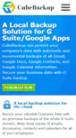 Mobile Screenshot of cubebackup.com